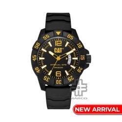 CAT SPECIAL OPS K4-121-21-137 Black Silicone Strap Men Watch